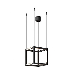 Tech Lighting-Brox Cube 12-187.2W 12 LED Line-Voltage Pendant In Contemporary Style-13.9 Inch Tall and 13 Inch Wide - 1263370