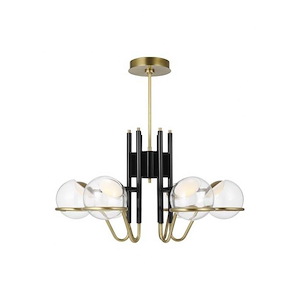 Tech Lighting-Crosby-192W 6 LED Medium Chandelier-17 Inch Tall and 29.5 Inch Wide - 1263429