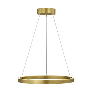 Tech Lighting-Fiama 24-51.7W 1 LED Chandelier In Transitional Style 1.5 Inch Tall and 24 Inch Wide - 1263455