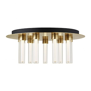 Tech Lighting-Kola 22-277V 344.7W 9 LED Flush Mount In Modern Style 8.8 Inch Tall and 22 Inch Wide - 1263543