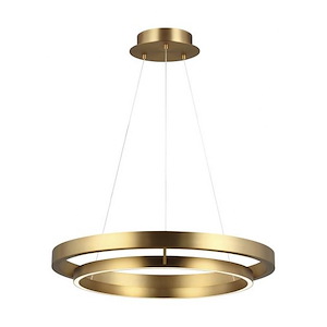 Grace - 50.7W 1 LED Chandelier-3.8 Inches Tall and 30 Inches Wide - 1337004