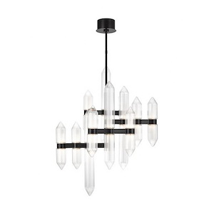 Tech Lighting-Langston-1036.8W 12 277V LED Medium Chandelier-40.5 Inch Tall and 21.5 Inch Wide - 1263654