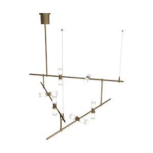Tech Lighting-ModernRail-LED Chandelier Surface Canopy - 1263707