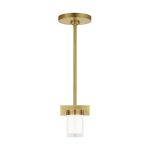 Tech Lighting-Esfera-7.8W 1 LED Small Line-Voltage Pendant-4.8 Inch Tall and 2.5 Inch Wide - 1264089