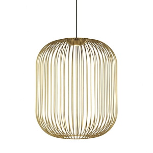Tech Lighting-Kai 2-12.5W 1 LED Line-Voltage Pendant In Modern Style 26.4 Inch Tall and 22.5 Inch Wide - 1264143