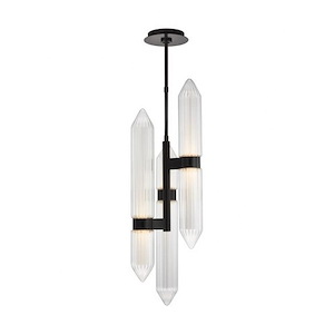 Tech Lighting-Langston-21.6W 1 277V LED Large Line-Voltage Pendant-33.5 Inch Tall and 10.5 Inch Wide - 1264158