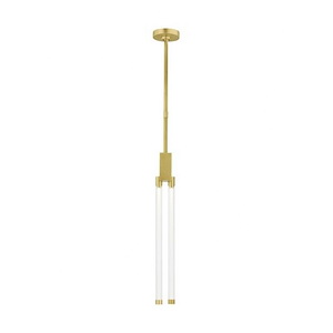 Tech Lighting-Phobos-15W 1 277V LED Small Line-Voltage Pendant-24 Inch Tall and 2.5 Inch Wide - 1264198