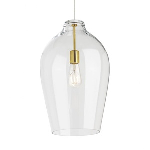 Tech Lighting-Prescott-3.5W 1 LED Line-Voltage Pendant In Transitional Style 20.2 Inch Tall and 12.3 Inch Wide - 1264206