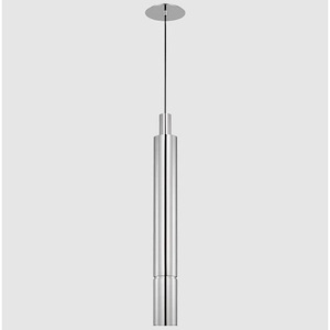 Sottile - 10.9W 1 LED Extra Large Pendant In Contemporary Style-27 Inches Tall and 3 Inches Wide - 1292194