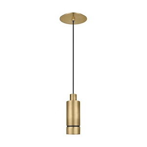 Tech Lighting-Sottile-10.8W 1 277V LED Small Line-Voltage Pendant-9 Inch Tall and 3 Inch Wide - 1264256