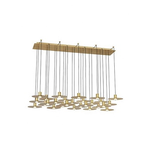 Tech Lighting-Eaves-116.1W 27 277V LED Chandelier-3.1 Inch Tall and 18.3 Inch Wide - 1264295