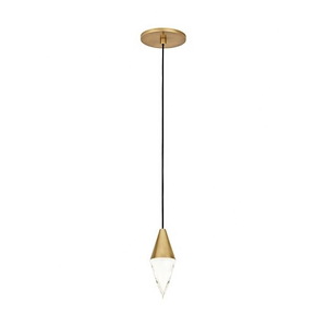 Tech Lighting-Turret-4.6W 1 LED Line-Voltage Pendant-6.7 Inch Tall and 2.5 Inch Wide - 1264313