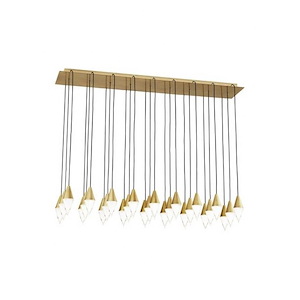Tech Lighting-Turret-124.2W 27 277V LED Chandelier-6.7 Inch Tall and 12.6 Inch Wide - 1264315