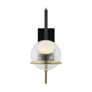 Tech Lighting-Crosby-7.7W 1 277V LED Medium Wall Sconce-18 Inch Tall and 13.1 Inch Wide - 1264405