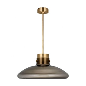 Morgan - 18.5W 1 LED Pendant-10.6 Inch Tall and 22 Inch Wide - 1366088