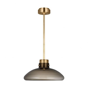 Morgan - 18.5W 1 LED Pendant-8.1 Inch Tall and 16 Inch Wide - 1365944