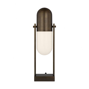 Capsule - 11.8W 1 LED Table Lamp-18.3 Inch Tall and 3.8 Inch Wide - 1365895