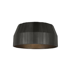 Bling - 30W 1 LED Medium Flush Mount In Contemporary Style-7 Inches Tall and 15.1 Inches Wide - 1292241