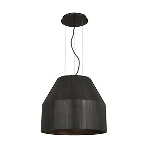 Bling - 30W 1 LED Extra Large Pendant In Contemporary Style-17.1 Inches Tall and 20.2 Inches Wide - 1292357