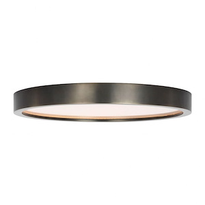 Cerne - 25W 1 LED Large Flush Mount-1.9 Inch Tall and 18 Inch Wide - 1365904