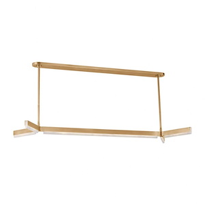 Linea - 36W 5 LED Linear Chandelier-2.2 Inch Tall and 20.8 Inch Wide - 1365897