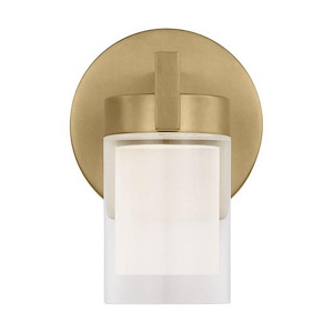 Esfera - 277V 7.8W 1 LED Small Wall Sconce In Contemporary Style-5.9 Inches Tall and 3.9 Inches Wide - 1292317