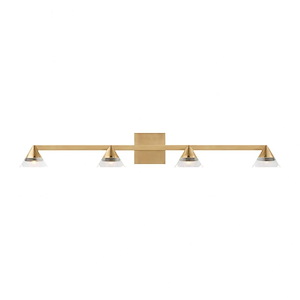 Midrand - 31.7W 4 LED Crystal Bath Vanity-5 Inch Tall and 5.7 Inch Wide - 1376825