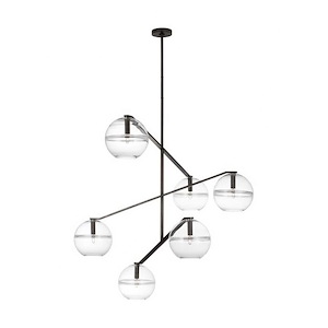 Lowing - 2W 6 LED Grande Chandelier-52.9 Inches Tall and 48.6 Inches Wide - 1337011