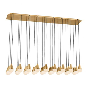 Cupola - 4.3W 27 LED Chandelier-4.7 Inches Tall and 12.7 Inches Wide - 1336901