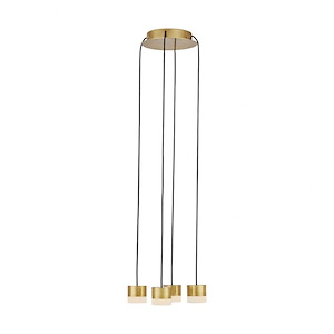 Gable - 4.3W 4 LED Chandelier-2.2 Inches Tall and 10.4 Inches Wide - 1336871