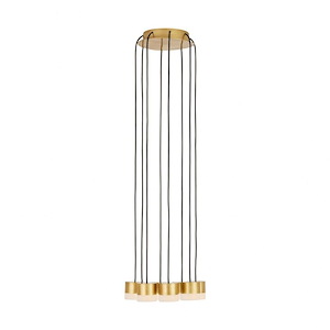 Gable - 4.3W 8 LED Chandelier-2.2 Inches Tall and 10.4 Inches Wide - 1336881