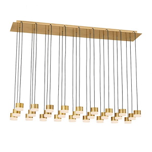 Gable - 4.3W 27 LED Chandelier-2.2 Inches Tall and 12.6 Inches Wide - 277V - 1336792