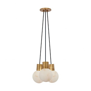 Mina - 27W 3 LED Small Chandelier-7.6 Inches Tall and 9 Inches Wide - 1336793