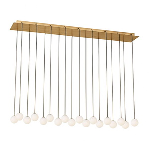 Orbet - 82.8W 18 LED Chandelier-3.1 Inch Tall and 11.2 Inch Wide - 1365974