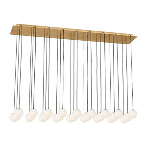 Orbet - 124.2W 27 LED Chandelier-3.1 Inch Tall and 11.2 Inch Wide - 1365932