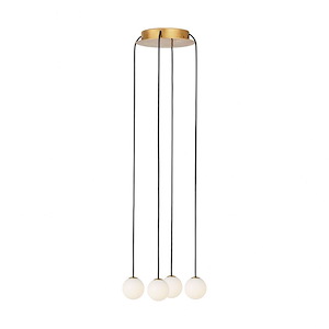 Orbet - 18.4W 4 LED Chandelier-3.1 Inch Tall and 10.7 Inch Wide - 1365885
