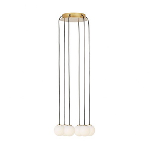 Orbet - 27.6W 6 LED Chandelier-3.1 Inch Tall and 10.7 Inch Wide - 1365886