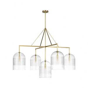 Leano - 5W 5 LED Chandelier-42.5 Inch Tall and 52 Inch Wide - 1376832