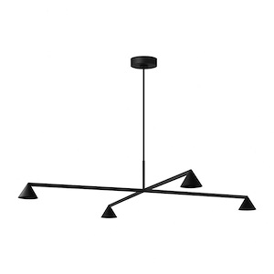 Midrand - 31.9W 4 LED Chandelier-9.1 Inch Tall and 52 Inch Wide - 1376849