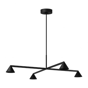Midrand - 31.9W 4 LED Chandelier-9.1 Inch Tall and 37.4 Inch Wide - 1376850