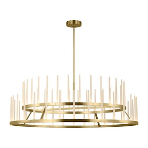 Sagrada - 35.2W 64 LED 2-Tier Chandelier-20 Inch Tall and 60 Inch Wide - 1395386