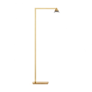 Midrand - 7.6W 1 LED Crystal  Floor Lamp-42 Inch Tall and 6 Inch Wide - 1376851