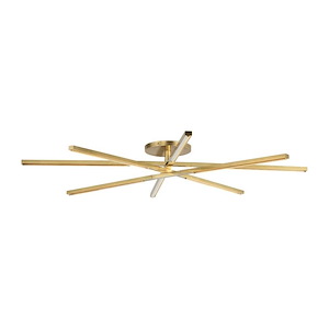 Cityscape - 88.7W 8 LED X-Grande Flush Mount-5.1 Inches Tall and 60.3 Inches Wide - 1336875