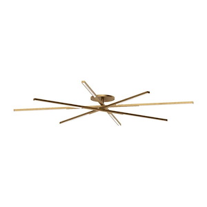 Cityscape - 79.2W 8 LED Grande Flush Mount-5.1 Inches Tall and 47.8 Inches Wide - 1336833