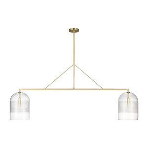 Leano - 5W 2 LED Linear Chandelier-29.9 Inch Tall and 9.5 Inch Wide - 1376854