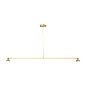 Midrand - 26.2W 2 LED Linear Chandelier-9.1 Inch Tall and 4 Inch Wide - 1376856