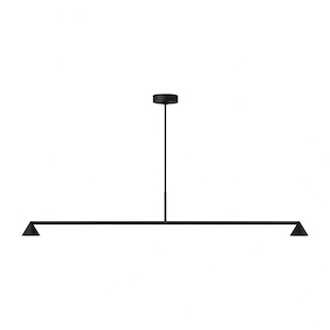 Midrand - 26.3W 2 LED Linear Chandelier-9.1 Inch Tall and 4 Inch Wide - 1376857