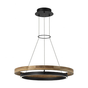 Grace - 50.7W 1 LED Outdoor Chandelier-3.8 Inch Tall and 30 Inch Wide - 1376859
