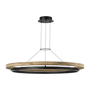 Grace - 123.6W 1 LED Outdoor Chandelier-3.8 Inch Tall and 48 Inch Wide - 1376861