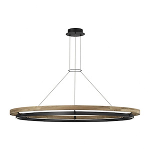 Grace - 123.6W 1 LED Outdoor Chandelier-3.8 Inch Tall and 65 Inch Wide - 1376862
